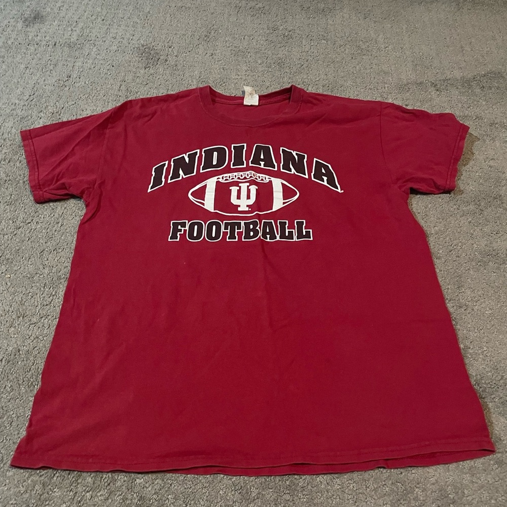 Mens Indiana Football T-Shirt Vintage